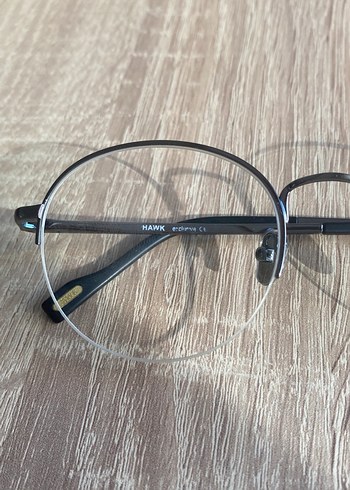 Bej Gri Şeffaf Kadın Gözlüğü - Görsel 2