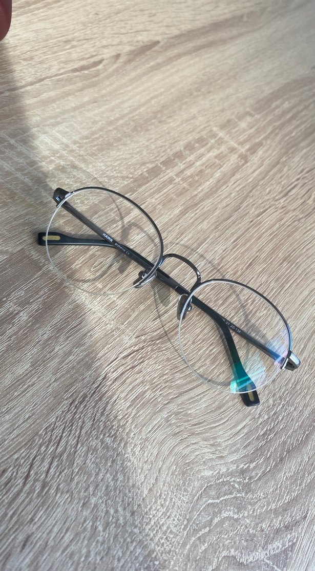 Bej Gri Şeffaf Kadın Gözlüğü - Görsel 3