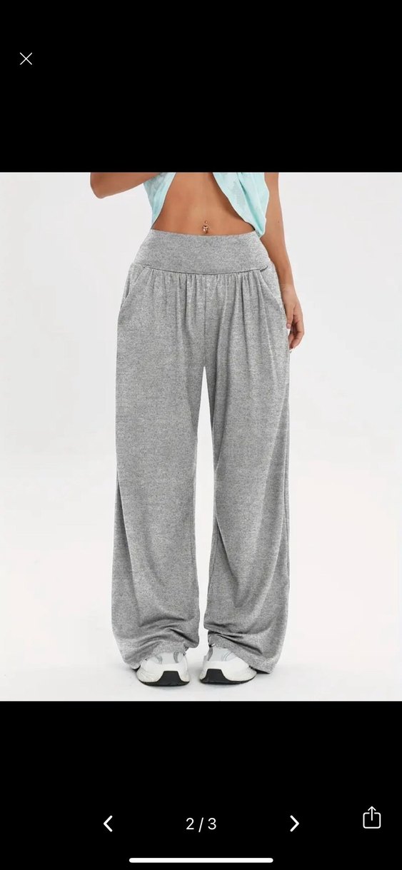 Gri Rahat Kesim Kadın alt ikili takım olarak satıyorum - Görsel 2