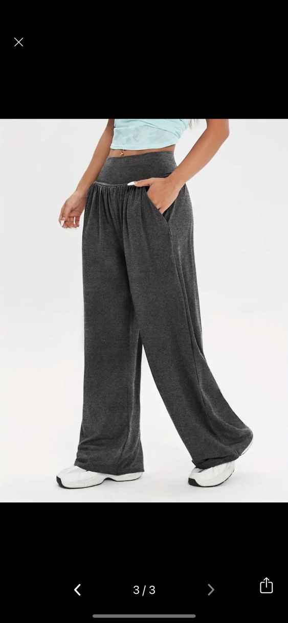 Gri Rahat Kesim Kadın alt ikili takım olarak satıyorum - Görsel 3