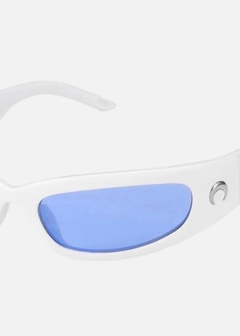 Pastel Mavi Avant-Garde Güneş Gözlüğü - Görsel 2