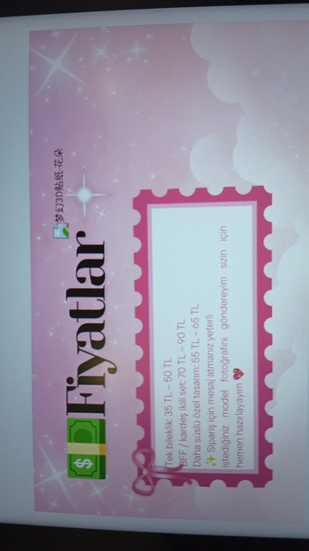 kişiye özel bileklik - Görsel 3