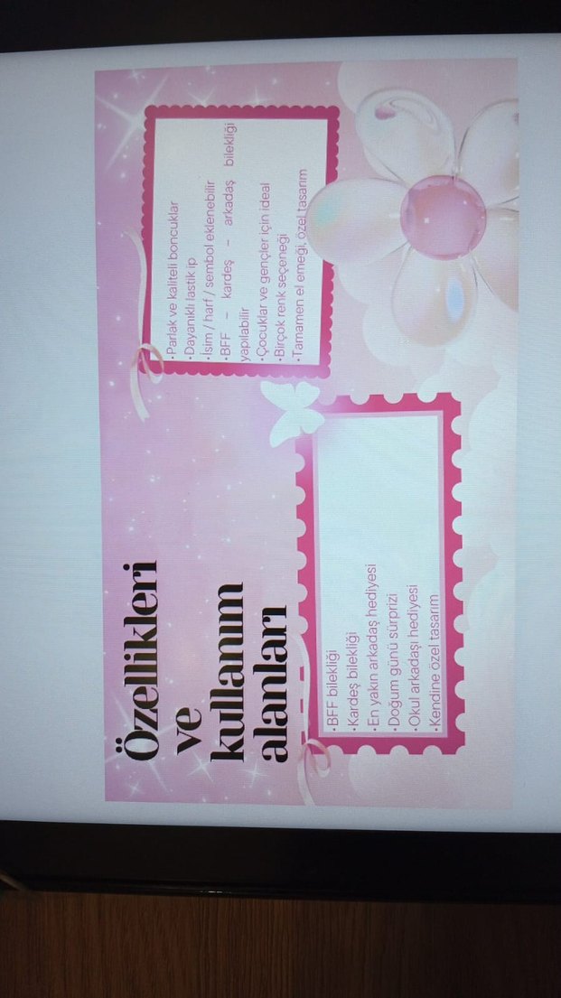 kişiye özel bileklik - Görsel 2