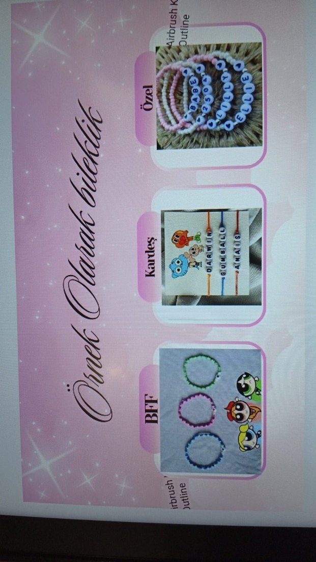 kişiye özel bileklik - Görsel 4