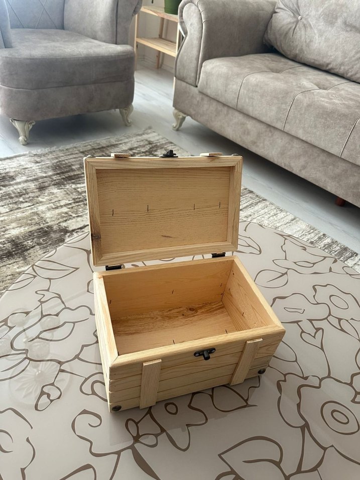 Açılabilen Ahşap Kutu Oyuncak - Görsel 5