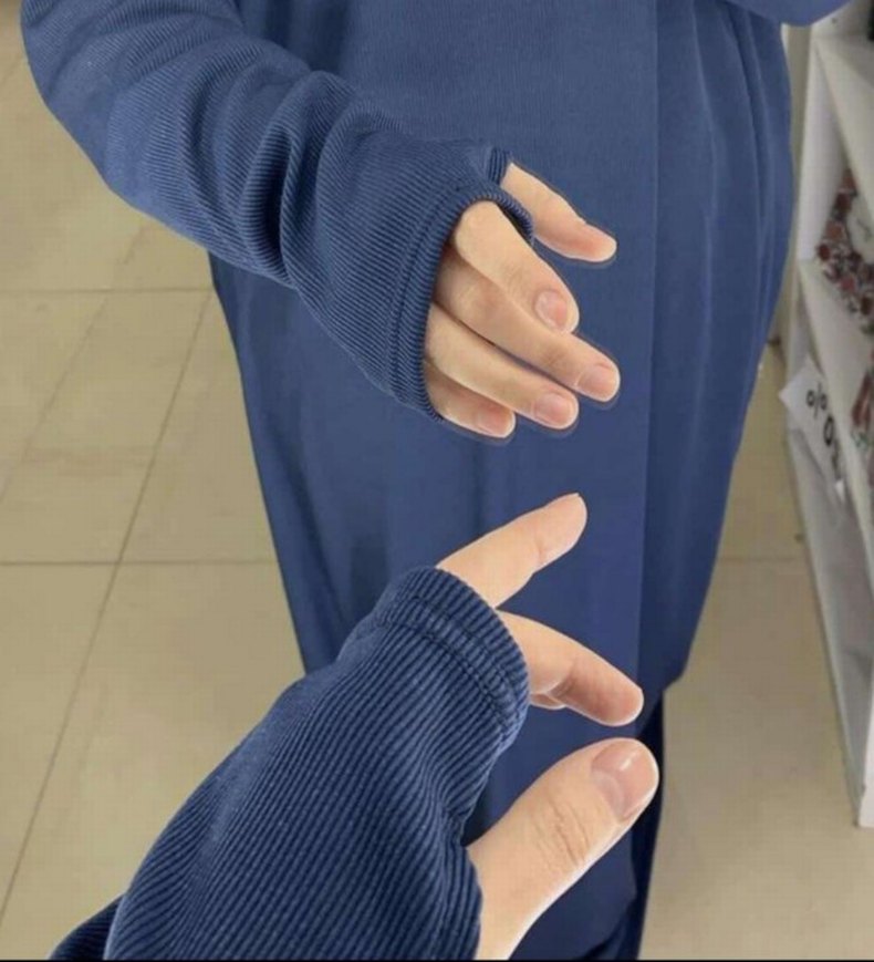 Trendy Gri Örme Kadın Eldivenleri - Görsel 4