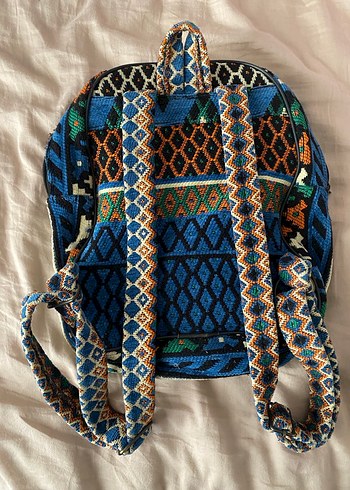 Bohem Çok Renkli Kadın Sırt Çantası - Görsel 7