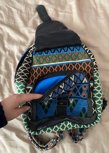 Bohem Çok Renkli Kadın Sırt Çantası - Görsel 5