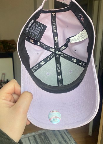 New Era orjinal. Pastel Mor Spor Şapka LA İşlemeli - Görsel 4