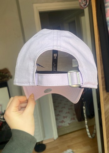 New Era orjinal. Pastel Mor Spor Şapka LA İşlemeli - Görsel 6