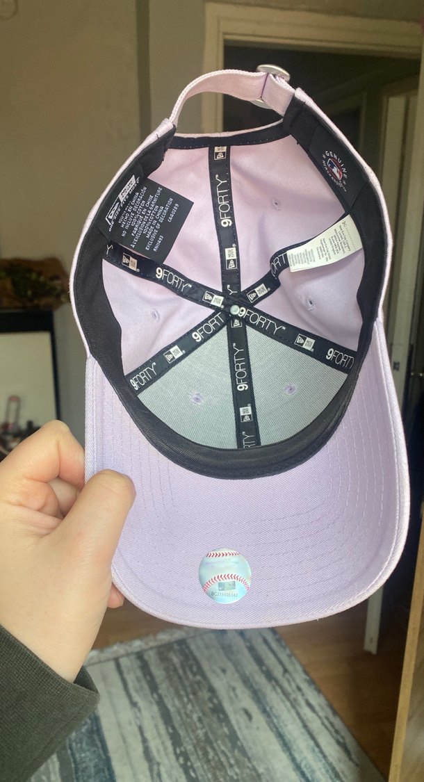 New Era orjinal. Pastel Mor Spor Şapka LA İşlemeli - Görsel 4