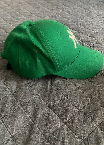 Yeşil denim Kadın Spor Şapka - Görsel 2