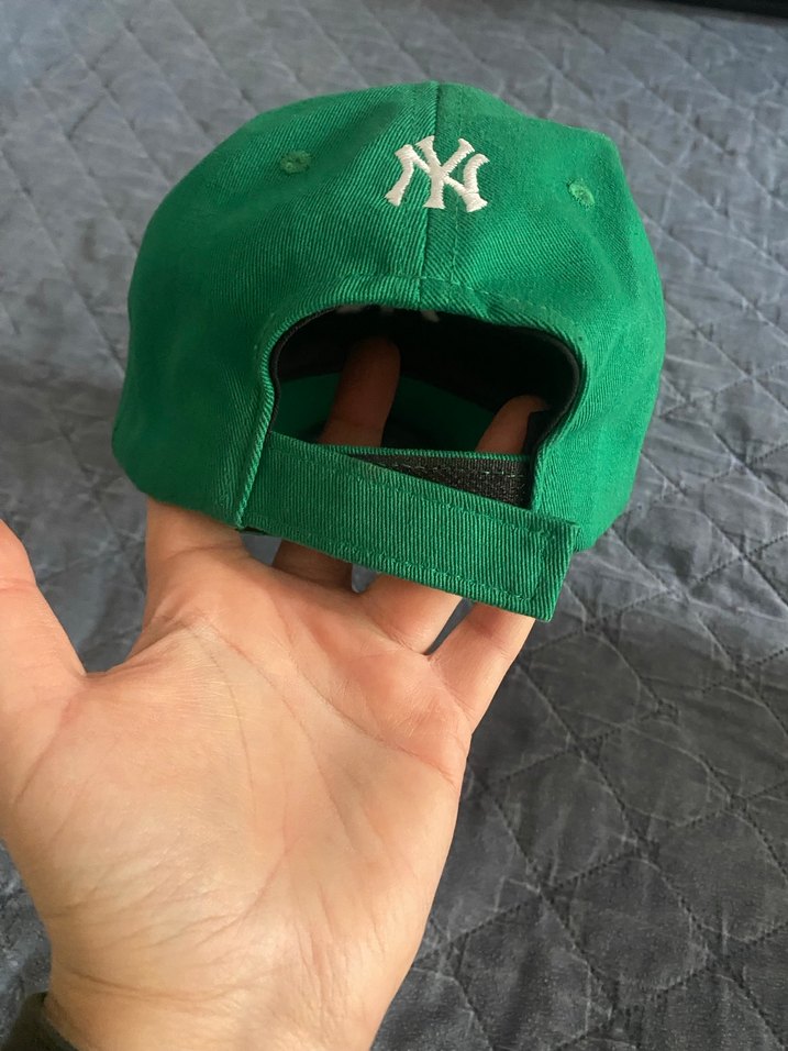 Yeşil denim Kadın Spor Şapka - Görsel 4