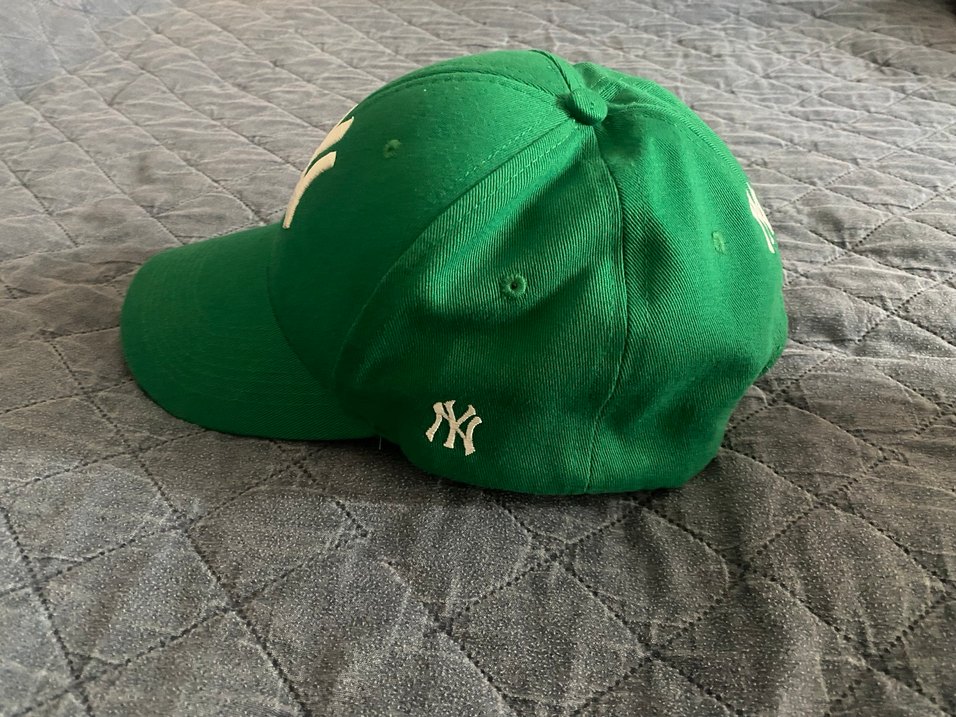 Yeşil denim Kadın Spor Şapka - Görsel 3