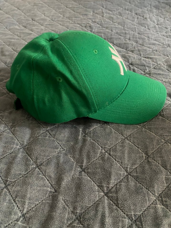 Yeşil denim Kadın Spor Şapka - Görsel 2