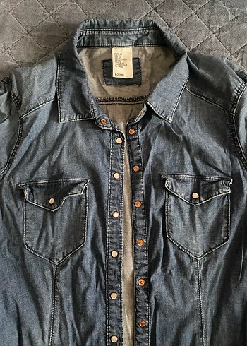 Mavi Kadın Denim Gömlek Uzun Kollu - Görsel 2