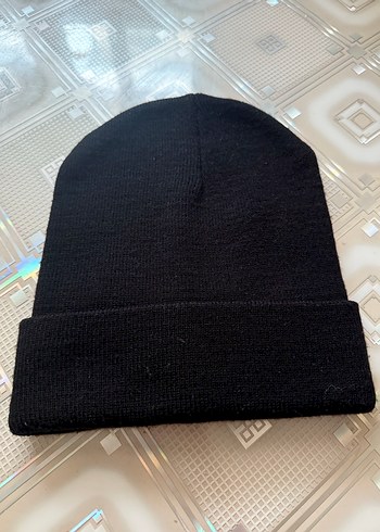 Siyah Kadın Örgü Bere - Görsel 3