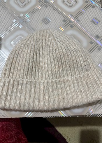 Bej Örgü Kadın Bere - Görsel 3