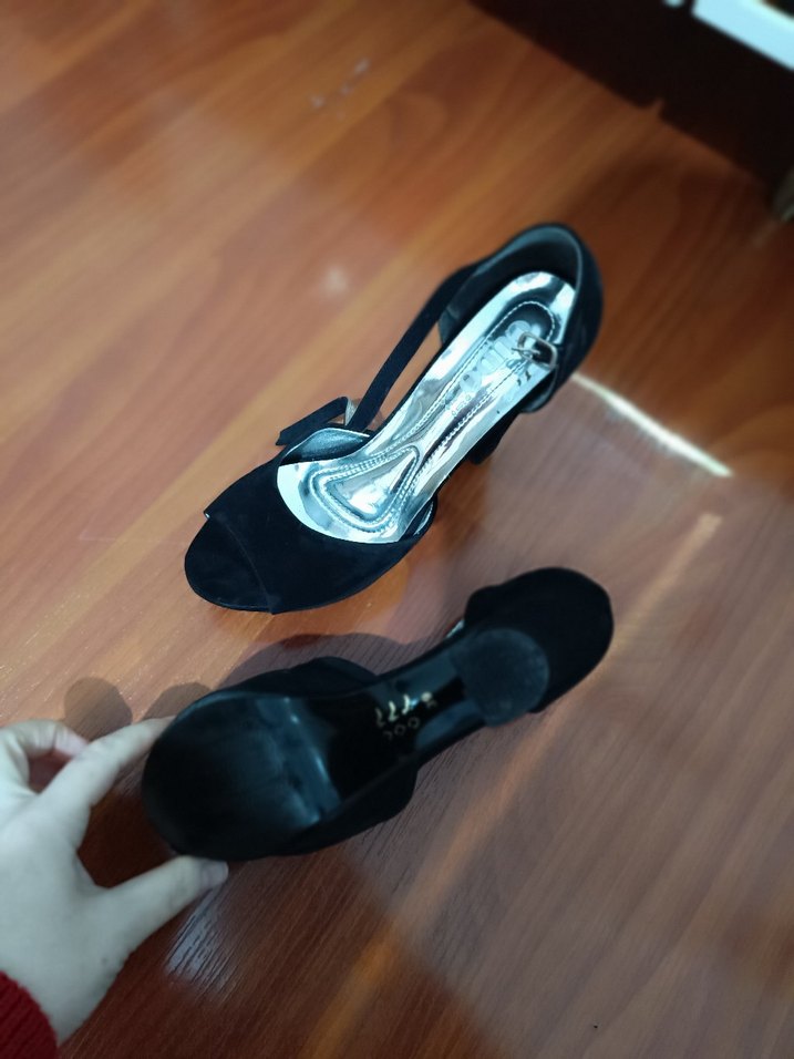 Sarı Rugan Stiletto Platform Topuklu Kadın Ayakkabı - Görsel 3