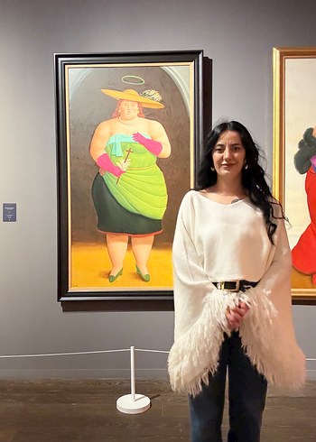 TRİKO KOLLARI VOLANLI BLUZ - Görsel 2