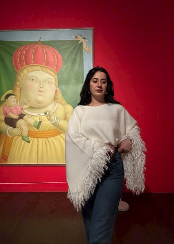 TRİKO KOLLARI VOLANLI BLUZ - Görsel 7