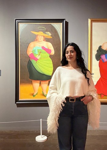 TRİKO KOLLARI VOLANLI BLUZ - Görsel 3