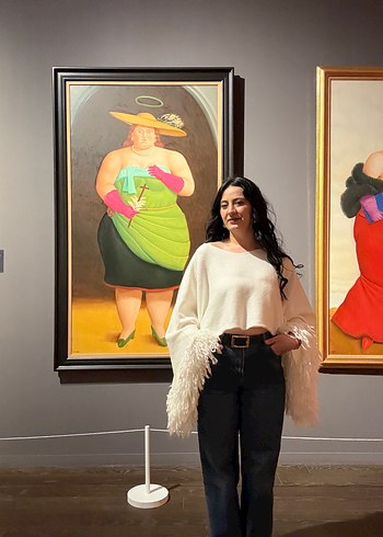 TRİKO KOLLARI VOLANLI BLUZ - Görsel 4