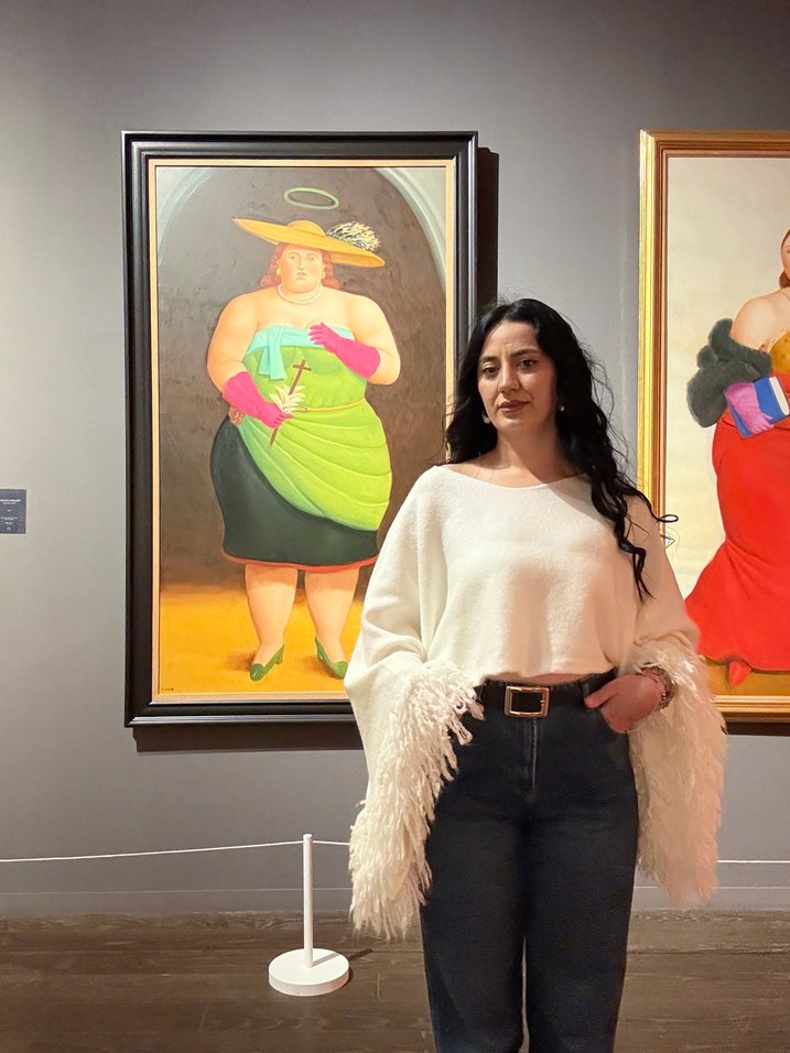 TRİKO KOLLARI VOLANLI BLUZ - Görsel 3