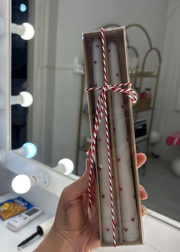 ŞAMDAN KALPLİ 2Lİ MUM - Görsel 3