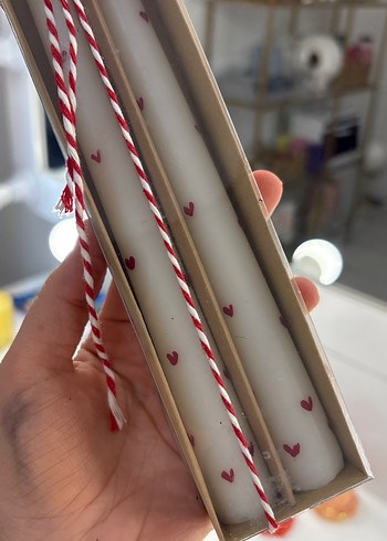 ŞAMDAN KALPLİ 2Lİ MUM - Görsel 4