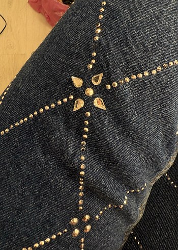 TAŞ Detaylı  Kadın yüksekbel MOM Jean - Görsel 9