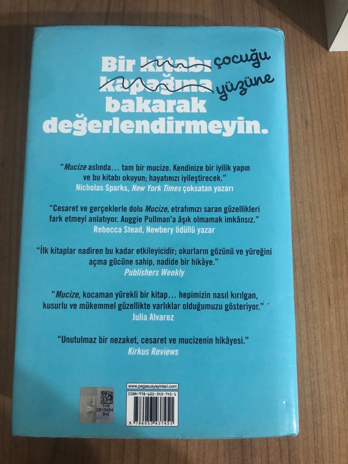 Mucize - R.J. Palacio - Görsel 2