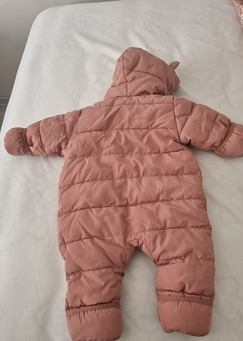Kahverengi Kürklü Bebek Kız Tulumu