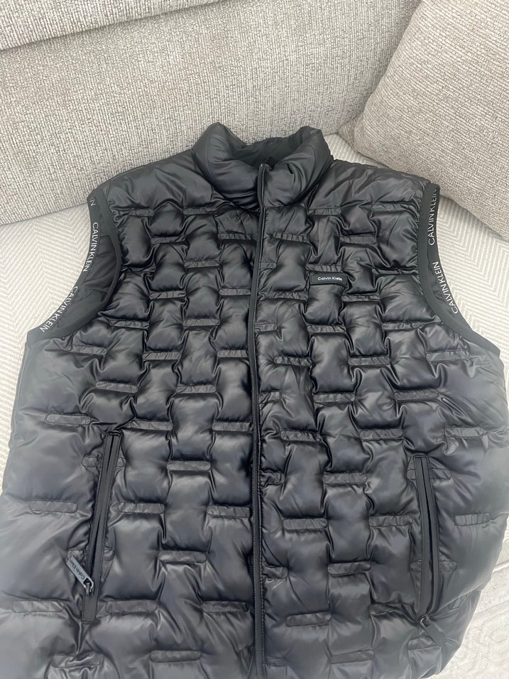 Orjinal Fermuarlı Siyah Erkek Şişme Yelek - Görsel 2