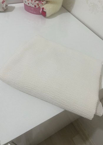 Beyaz bürümcük şal - Görsel 2
