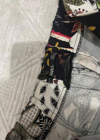 Karol marka çiçekli bol pantolon - Görsel 4