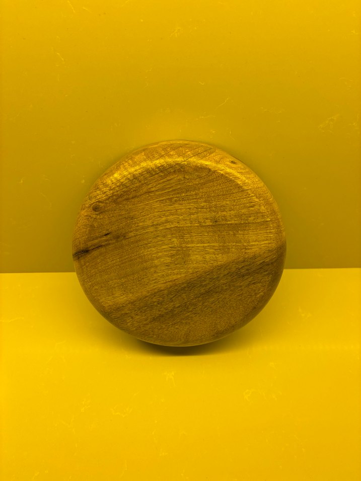 Koyu Kahverengi Ahşap salata kasesi - Görsel 5