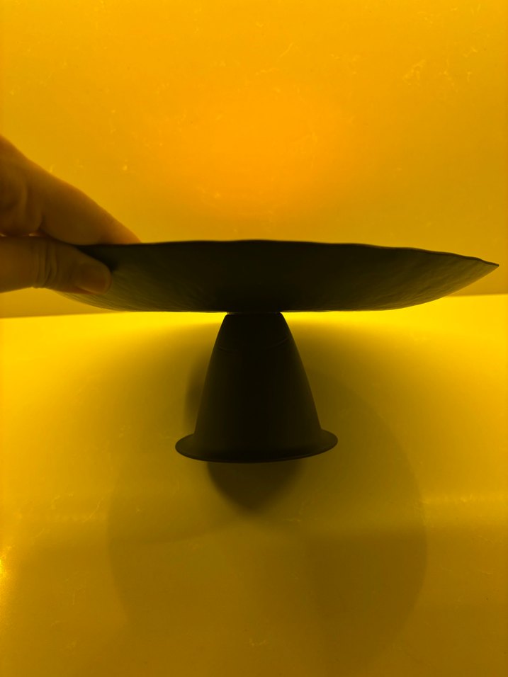 Parlak Altın Renkli Çağdaş Tabak Seti - Görsel 3