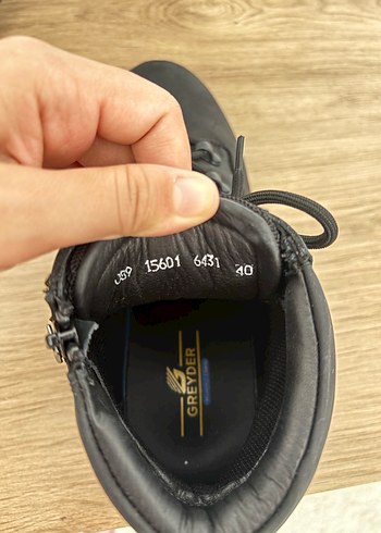 Erkek Siyah Minimalist Kauçuk Bot - Görsel 7