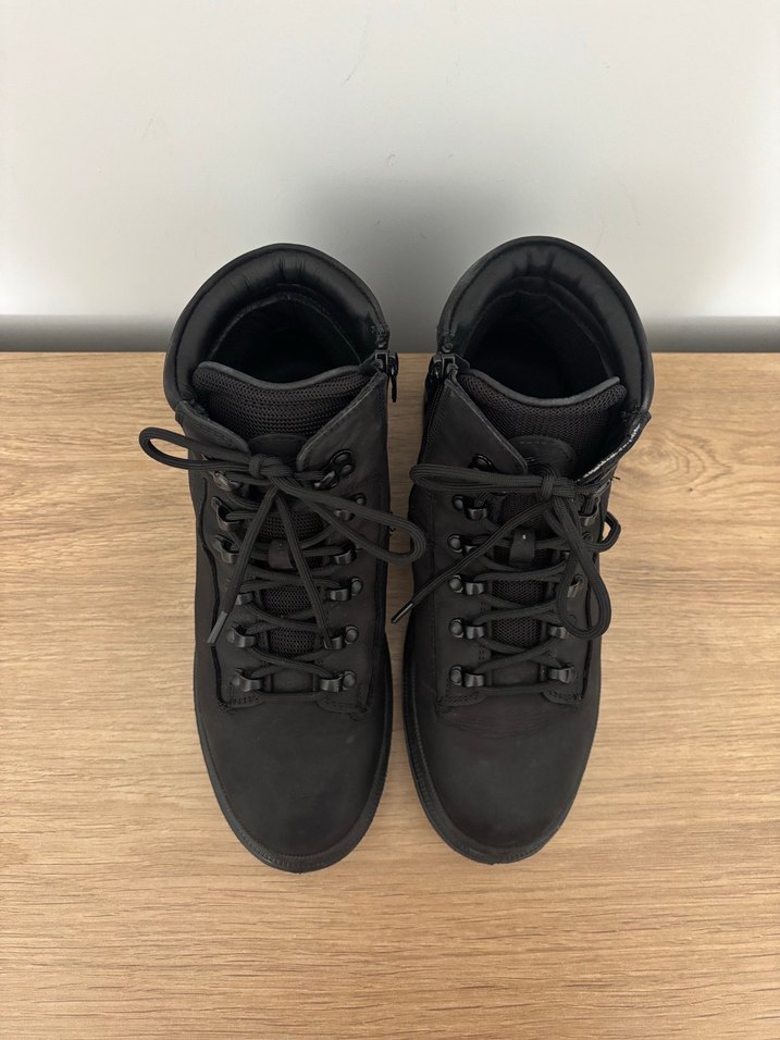 Erkek Siyah Minimalist Kauçuk Bot - Görsel 4