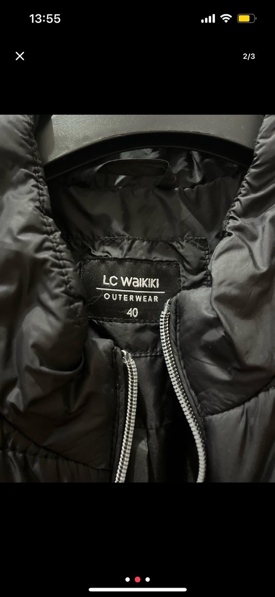 Siyah Fermuarlı Kadın Yelek - Görsel 3