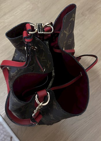 Bordo Deri Tokalı Kadın Çanta - Görsel 3