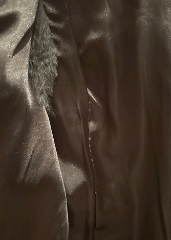 Kürklü Kahverengi  Kadın Yelek - Görsel 2