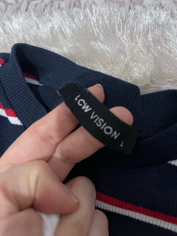 Çizgili Pliseli Kısa Kollu kadın Uzun Elbise - Görsel 2