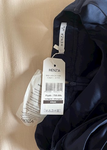 Lacivert Midi Drapeli Kadın Etek - Görsel 5