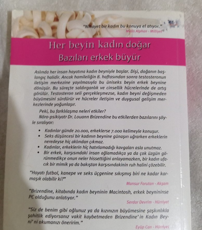 Kadın Beyni - Dr. Louann Brizendine - Görsel 2