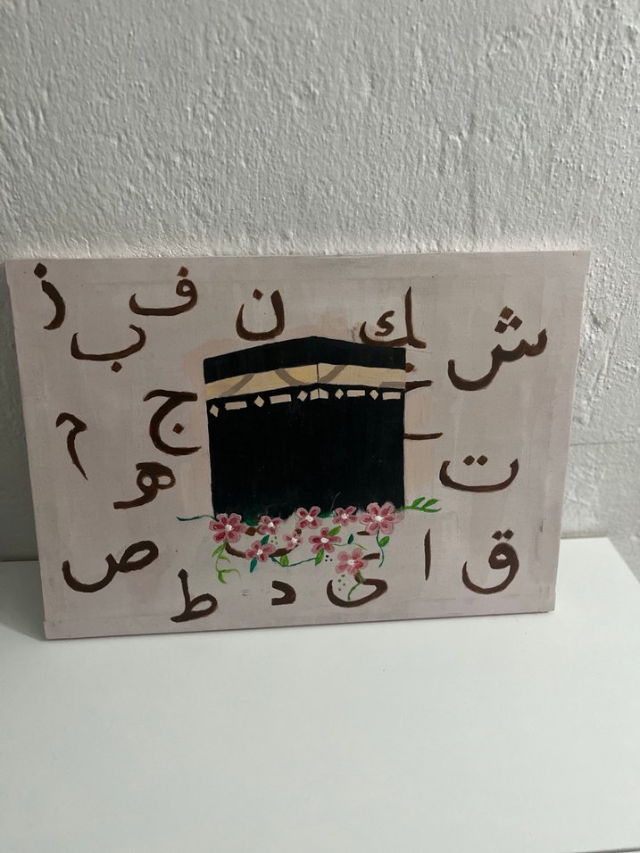 Kabe Temalı El Boyaması Tablo - Görsel 2