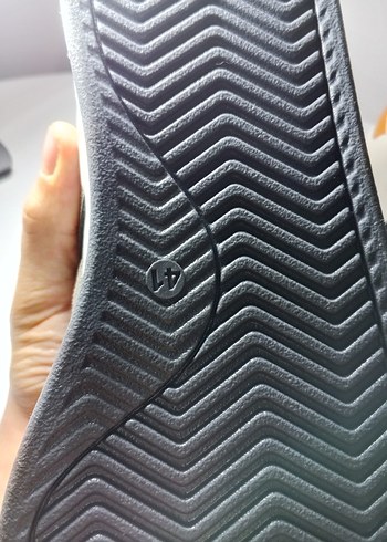 Gri Çizgili Beyaz Bağcıklı  adidas LOW Ayakkabı - Görsel 8