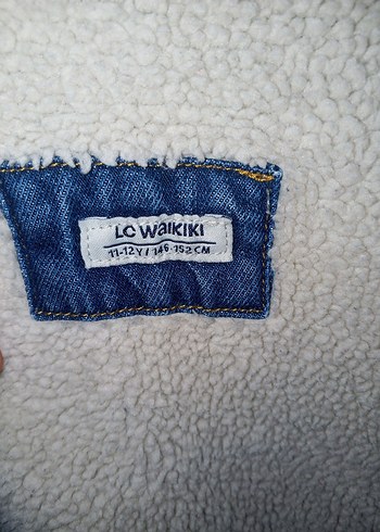 erkek çocuk mavi kot Ceket - Görsel 4