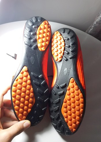 Nike mercuriel Turuncu Erkek Futbol Ayakkabısı Velcro Detaylı - Görsel 4